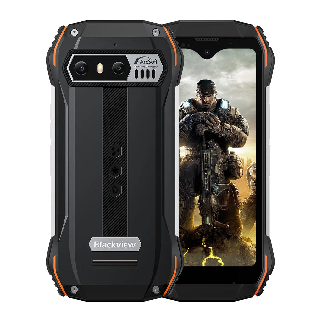 Blackview N6000 Rugged Waterproof Mini Smartphone | 4.3" Display, 256GB Storage, Android 13, 48MP Camera, NFC, Helio G99 Octa-Core