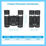 500x25 HD Zoom Binoculars – Compact Long-Range Telescope with BAK4 Prism & Waterproof Design (5000M/50000M Range) thumbnail 8
