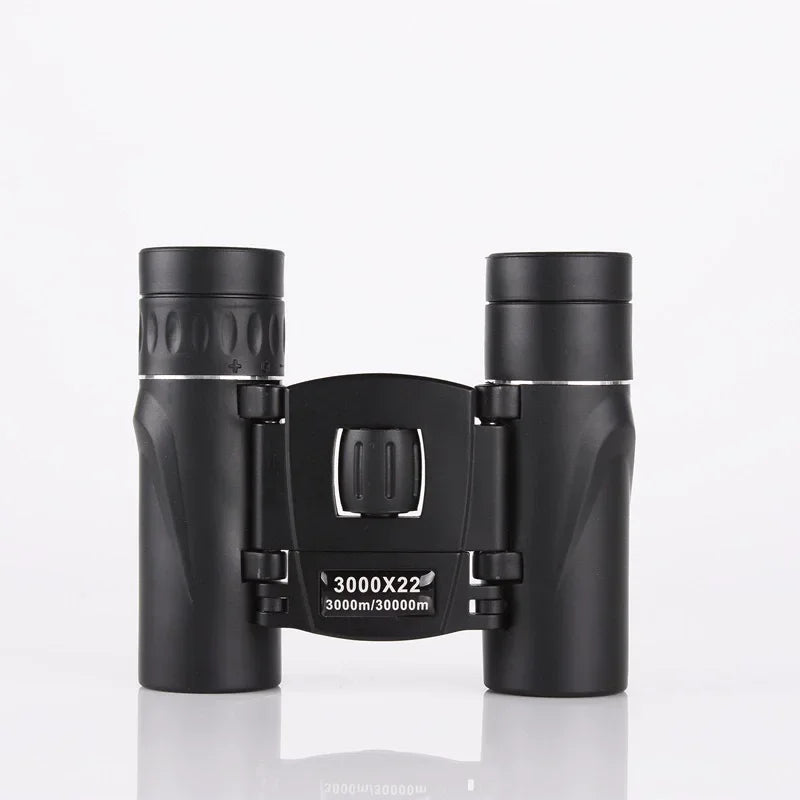 HD 900/1000x25 Long Range Folding Binoculars – Compact 9000M Mini Telescope with BAK4 Prism & FMC Optics