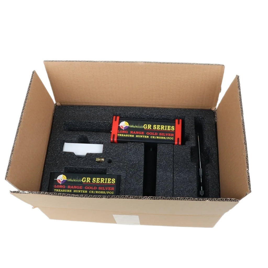 GR-2000 Long Range Metal Detector – Professional Gold, Silver, Copper & Diamond Scanner (Up to 1000m Range)