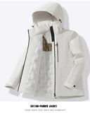 JNLN Unisex Waterproof Fleece Jacket – Winter Windproof Thermal Windbreaker for Men & Women thumbnail 23