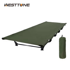 WESTTUNE Camping Cot – Portable Folding Bed for Outdoor Adventures