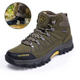 Men’s Waterproof High-Top Hiking & Climbing Shoes – Anti-Slip, Breathable Outdoor Footwear thumbnail 2