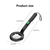 High-Sensitivity Handheld Metal Detector with LCD Display, Vibration & Audio Alerts – 360° Detection for Security, Industrial & Treasure Hunting Use thumbnail 9