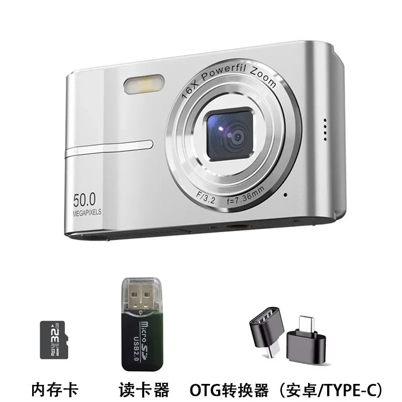 Xiaomi 4K Digital Camera – 50MP Sensor, 16X Optical Zoom, Anti-Shake