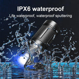 9000000LM Rechargeable Tactical LED Flashlight β 600W, Long-Range Beam, 12000mAh Power Bank, Waterproof & Zoomable thumbnail 17