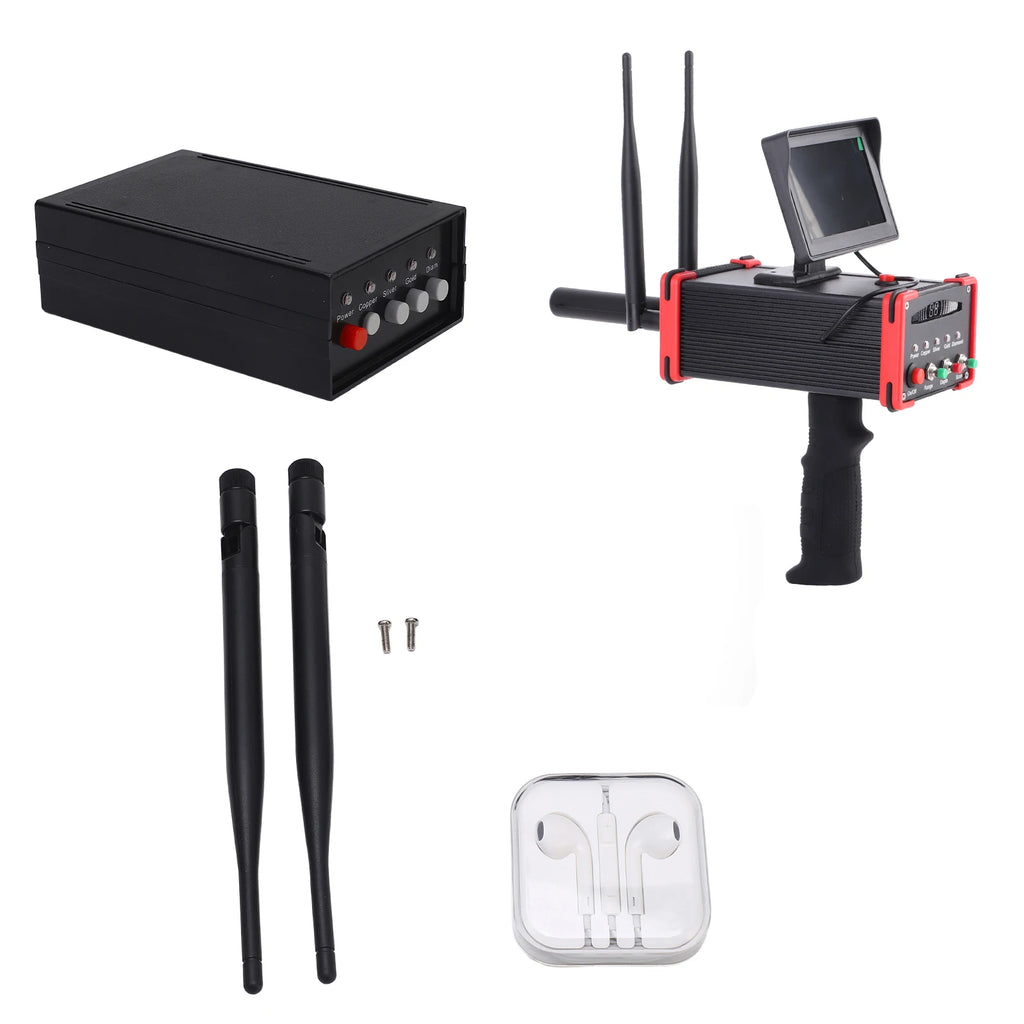 Metal Detector Underground Scanner – High Definition Treasure Finder for Gold, Silver, and Copper