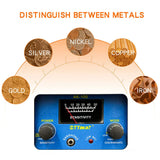 TTAKA7 AK-100 Waterproof Metal Detector – Adjustable Sensitivity, Deep Detection, LCD Display thumbnail 4