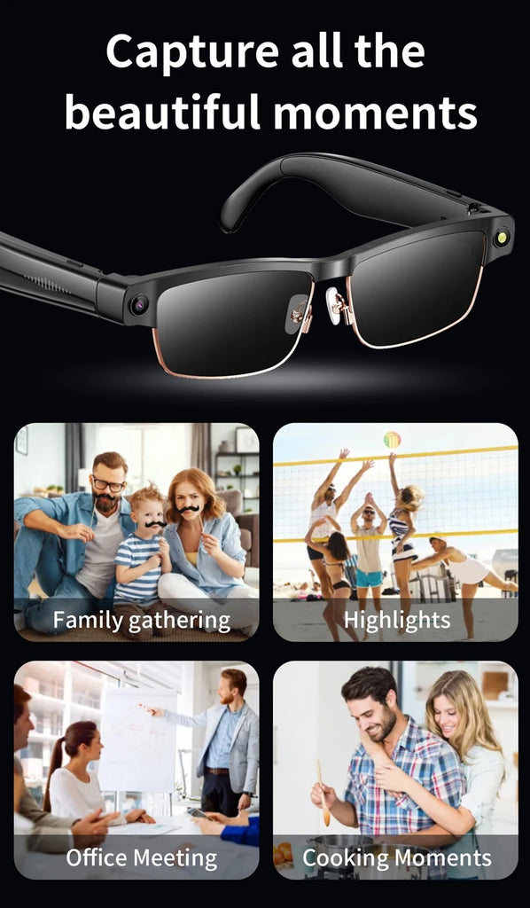 Xiaomi 2025 Smart Glasses – Men’s & Women’s Bluetooth Sunglasses with Voice Control and MR Holographic Display
