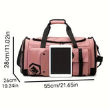 Large-Capacity Travel Backpack with Wet & Dry Separation & Shoe Compartment thumbnail 9