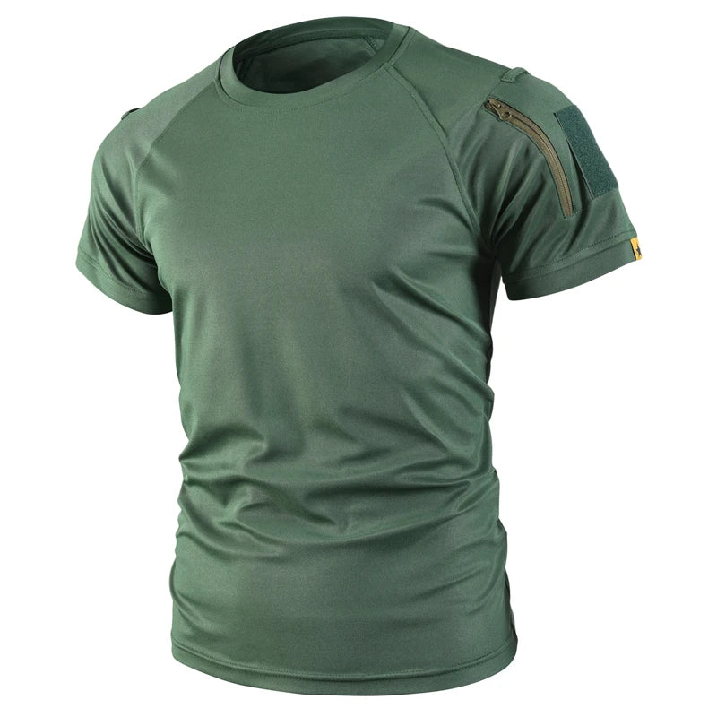 Men’s Quick-Dry Outdoor T-Shirt – Breathable Summer Tee for Hiking, Camping, Trekking & Fishing