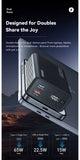 Essager 20000mAh 65W PD Power Bank – Fast Charging Portable Battery with Built-in Cables & LED Lamp thumbnail 12