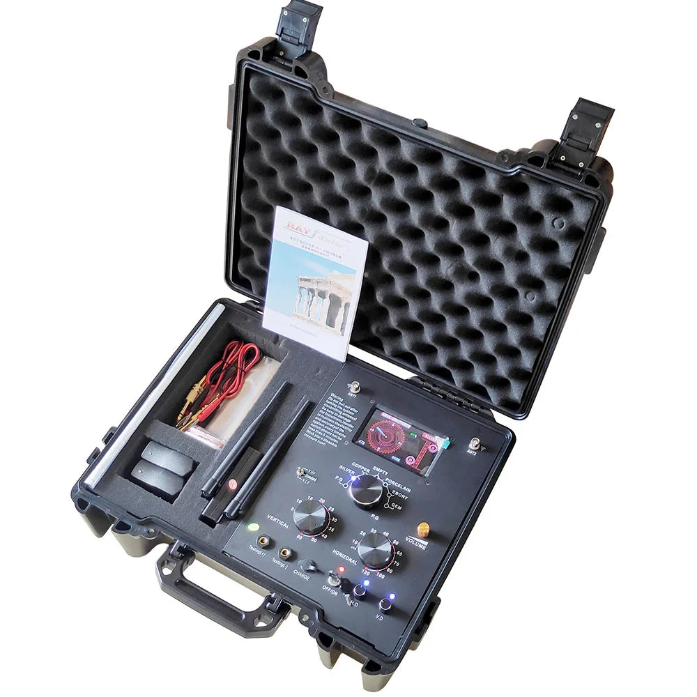 Ray Finder Long Range Gold & Diamond Detector β 1000m Range | 50m Depth | LED Display | Pro Mining Tool