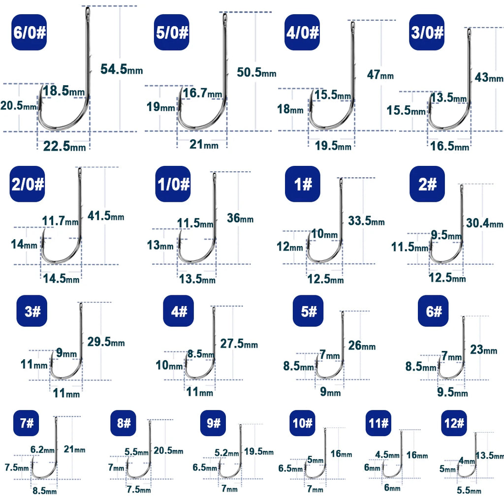 9KM Baitholder Fishing Hooks – 25pcs High Carbon Steel Live Bait Holder Hooks for Freshwater & Saltwater Fishing