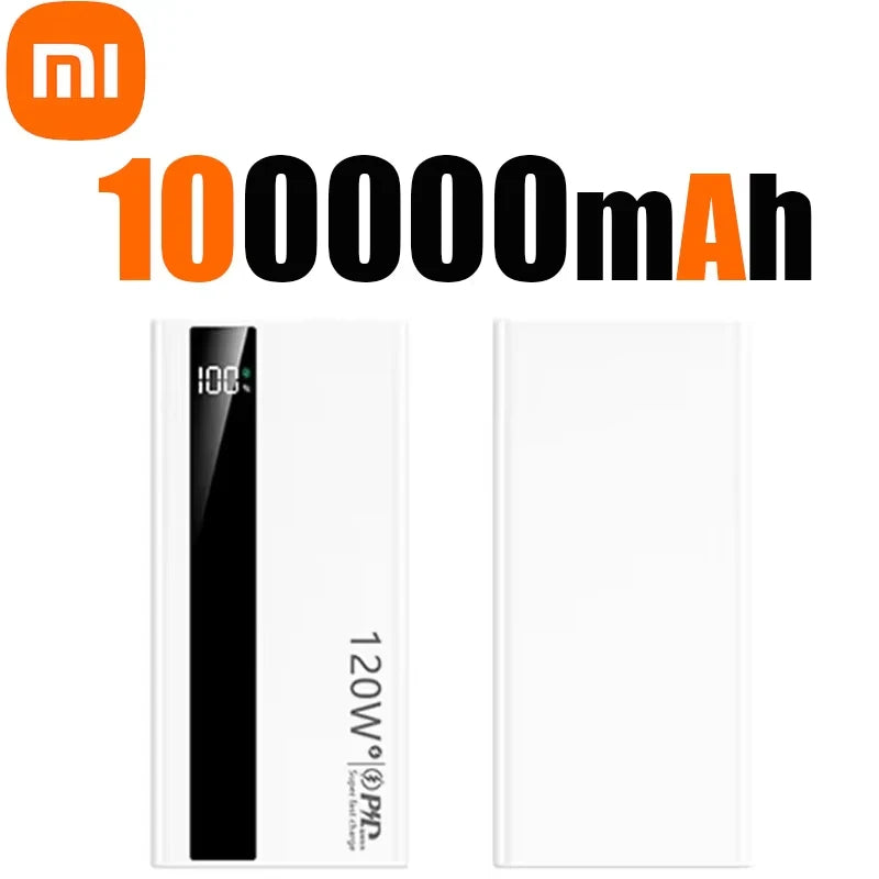 Xiaomi 120W 200000mAh Power Bank – Super Fast Charging Portable Battery Charger