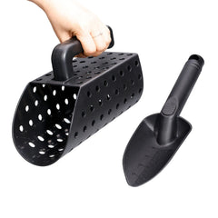 Metal Detecting Sand Scoop & Trowel Set – Lightweight, Durable ABS Tools for Beach & Field Use