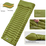 Ultra-Light Thickened Camping Air Mattress with Built-In Pillow & Pump – Compact & Durable Travel Sleeping Pad thumbnail 1