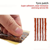 ZFOUEK Tire Repair Kit – Emergency Puncture Plug Tool Set for Car, SUV & Motorcycle Tires (23PCS / 42PCS) thumbnail 6