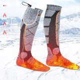 Rechargeable Heated Socks – Unisex Electric Thermal Socks with Remote Control & 3 Heat Settings (2200mAh Batteries Included) thumbnail 5