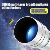 BORWOLF 70400 Professional High-Definition Astronomical Telescope – 333X Magnification thumbnail 4
