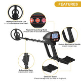 MD4070 Waterproof Underground Metal Detector – High Sensitivity Coin, Jewelry & Gold Finder for Adults & Kids thumbnail 11