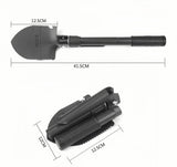 Multifunction Folding Tactical Shovel β Survival & Camping Tool Kit with Canvas Bag thumbnail 8