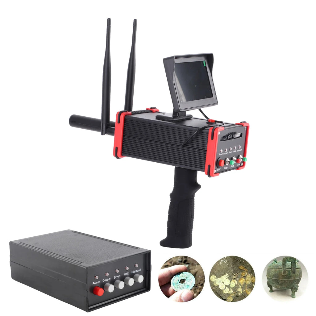 Metal Detector Underground Scanner – High Definition Treasure Finder for Gold, Silver, and Copper
