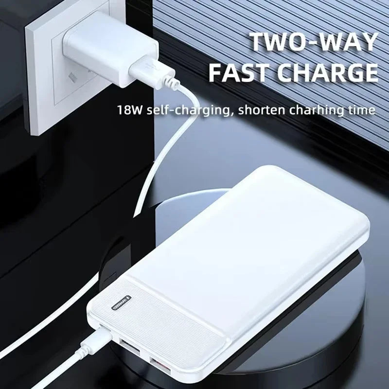 VIVO 120W 50000mAh Power Bank – Ultra High-Capacity Fast Charger with LED Display & Dual USB Output