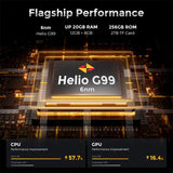 FOSSiBOT F102 Rugged Smartphone – 16500mAh Battery, 20GB+256GB, Android 13, 120Hz 6.58" FHD+ Display, Helio G99, 108MP Camera, NFC thumbnail 3