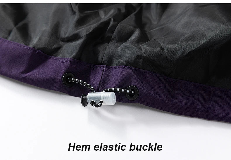 CHRLCK Unisex Waterproof Windbreaker – Lightweight, Windproof, Quick-Dry Hiking Jacket for Men & Women