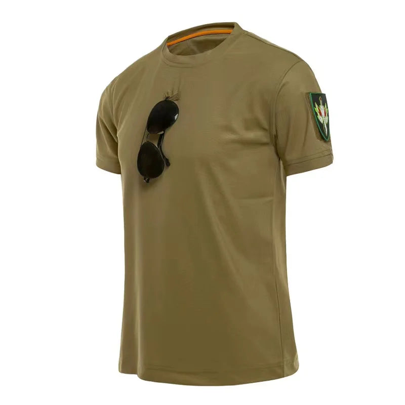 Men’s Quick-Dry Outdoor T-Shirt – Breathable Summer Tee for Hiking, Camping, Trekking & Fishing
