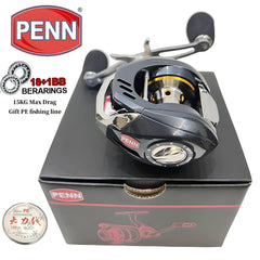 PENN LJ101 High-Speed Baitcast Reel – Precision, Power & Performance
