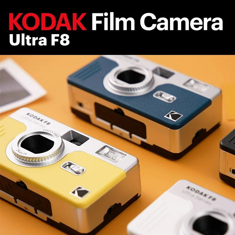 Kodak Ultra F8 Retro 35mm Film Camera – Reusable with Flash