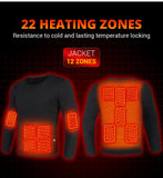 Self-Heating Thermal Jacket & Pants Set – USB Electric Heated Clothing for Men & Women | IRONRIDE thumbnail 17