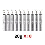 10pcs Fishing Sinkers Set (3.5gβ20g) | Precision Lead Weights for Carp Fishing & Magnet Fishing β Durable Tackle Accessories thumbnail 13