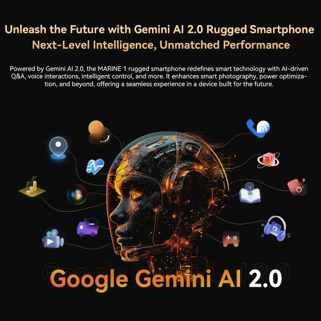 Blackview Oscal MARINE 1 Rugged Smartphone – 6.56" HD+ 90Hz Display, Android 15, 5100mAh Battery, IP68 Waterproof, 12GB RAM + 128GB ROM