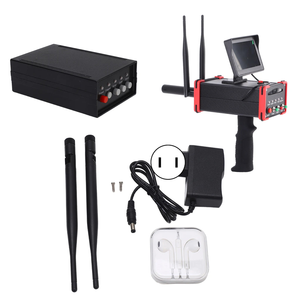 Metal Detector Underground Scanner – High Definition Treasure Finder for Gold, Silver, and Copper