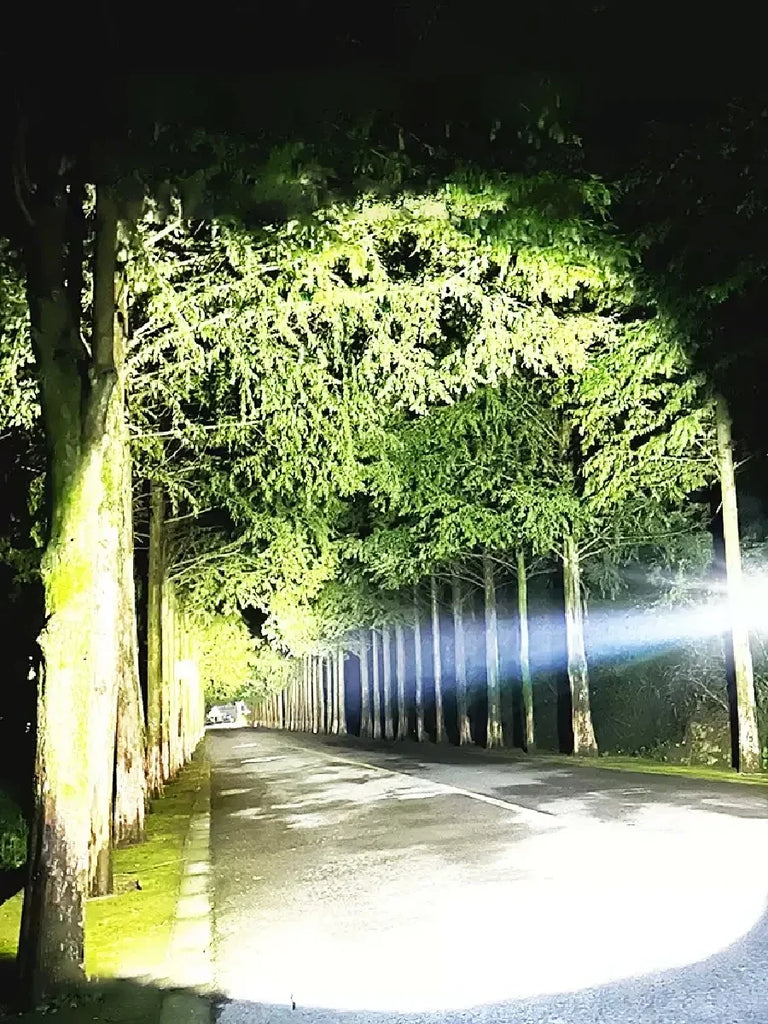 9000000LM Rechargeable Tactical LED Flashlight β 600W, Long-Range Beam, 12000mAh Power Bank, Waterproof & Zoomable