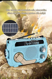 Hand Crank Emergency Weather Radio with Bluetooth – Solar/USB Rechargeable, Portable Power Bank thumbnail 11