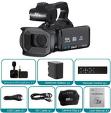 KOMERY 6K Ultra HD Professional Camcorder – 64MP YouTube & Streaming Camera thumbnail 39