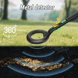High-Sensitivity Handheld Metal Detector with LCD Display, Vibration & Audio Alerts – 360° Detection for Security, Industrial & Treasure Hunting Use thumbnail 6