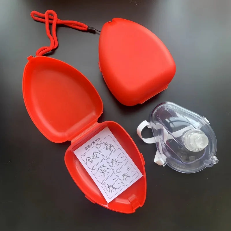 CPR Pocket Rescue Mask β Adult & Child First Aid Emergency Resuscitator with O2 Inlet