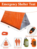 2-Person Emergency Survival Tent – Lightweight, All-Weather Shelter for Emergencies thumbnail 3