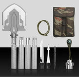 Multifunctional Folding Military Shovel – Survival Tool Set for Camping, Hiking & Outdoor Use thumbnail 8