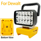 18-LED Portable Work Light – Compatible with Makita, Milwaukee & DeWalt 18V/20V Batteries – 1500LM Spotlight Torch with USB Output thumbnail 41