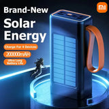 Xiaomi 200000mAh Solar Power Bank – High-Capacity External Battery with Built-in Cables & LED Light thumbnail 3