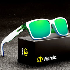 VIAHDA Polarized Sports Sunglasses for Women – UV400 Protection, Lightweight Aluminum-Magnesium Frame