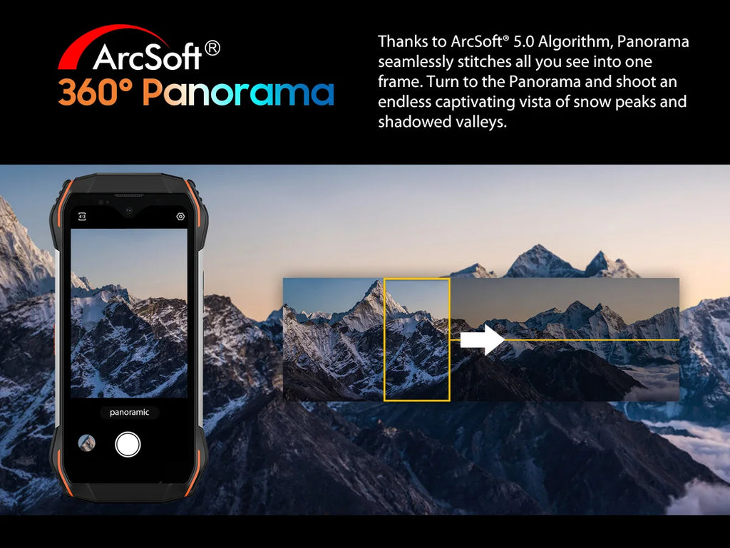 Blackview N6000 Rugged Waterproof Mini Smartphone | 4.3" Display, 256GB Storage, Android 13, 48MP Camera, NFC, Helio G99 Octa-Core