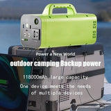 Robinella 500W Portable Power Station – 80000mAh LiFePO4 Battery Backup | AC/DC/USB Output | Outdoor Camping & Emergency Power Supply (220V) thumbnail 6