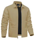 TACVASEN Men’s Lightweight Bomber Jacket – Casual Zip-Up Workwear for Spring & Fall, Water-Resistant Outdoor Windbreaker thumbnail 44